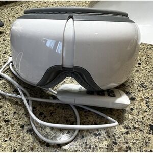 RENPHO Eyeris1 Heat Eye Temple Massager Migraine Remote Compression Music